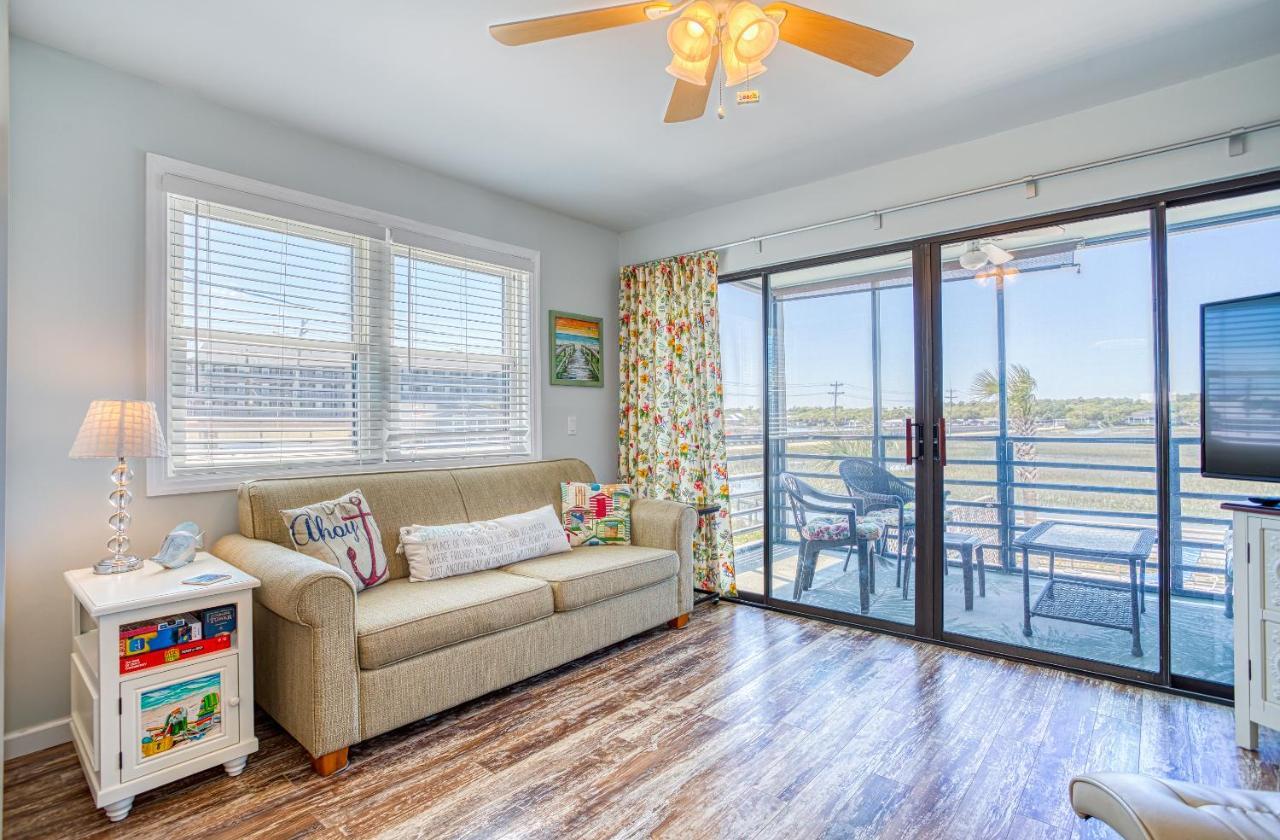 Bella Vista: Marshfront Condo 1 Block To The Beach. Pool & Hot Tub-1St Floor Murrells Inlet Exterior foto
